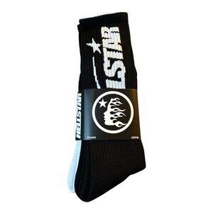 Hellstar Classic Socks (2 Pack) White/Black